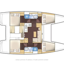 Lagoon 40 (4+2Cab)