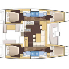 Lagoon 450F (A/C+WaterMaker+GEN)