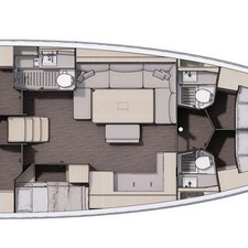 Dufour 470 - 5 + 1 cab.