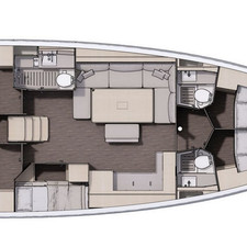 Dufour 470 - 5 + 1 cab.