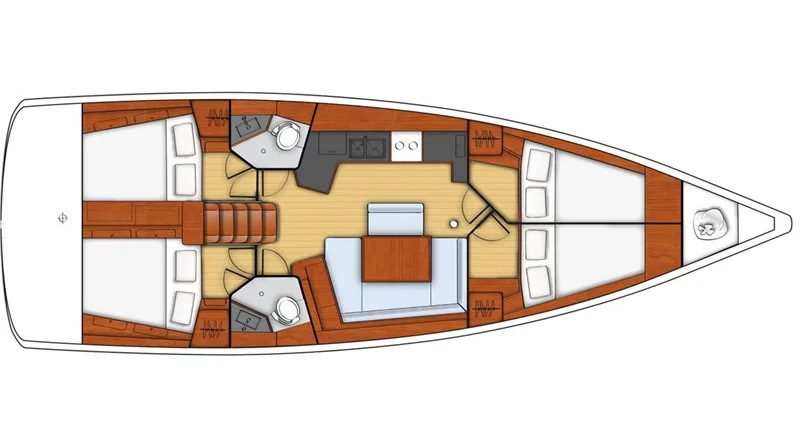 Oceanis 45 (4Cab)